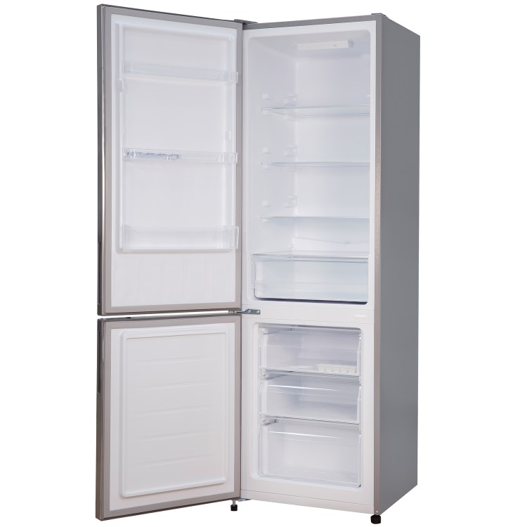 Russell Hobbs 262 Litre 70/30 Split Freestanding Fridge Freezer - Stainless Steel