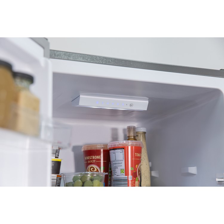 Russell Hobbs 262 Litre 70/30 Split Freestanding Fridge Freezer - Stainless Steel