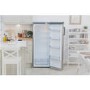 Russell Hobbs RH55LF142SS Freestanding 142cm Tall Larder Fridge - Stainless Steel