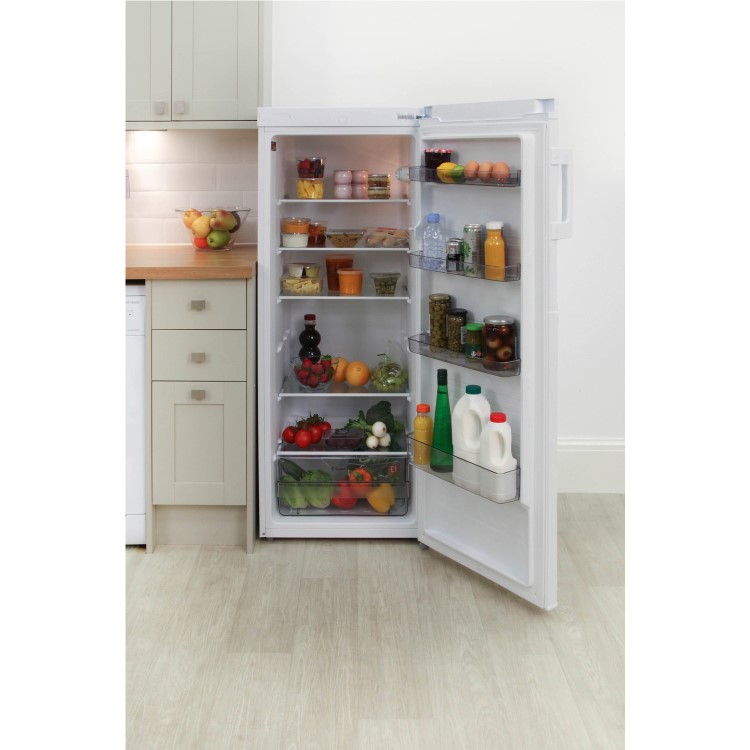 Russell Hobbs RH55LF142 Freestanding 142cm Tall Larder Fridge - White