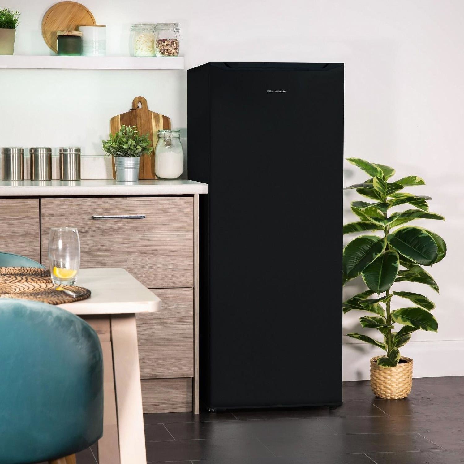 Russell Hobbs 242 Litre Freestanding Larder Fridge Black RH55LF143B