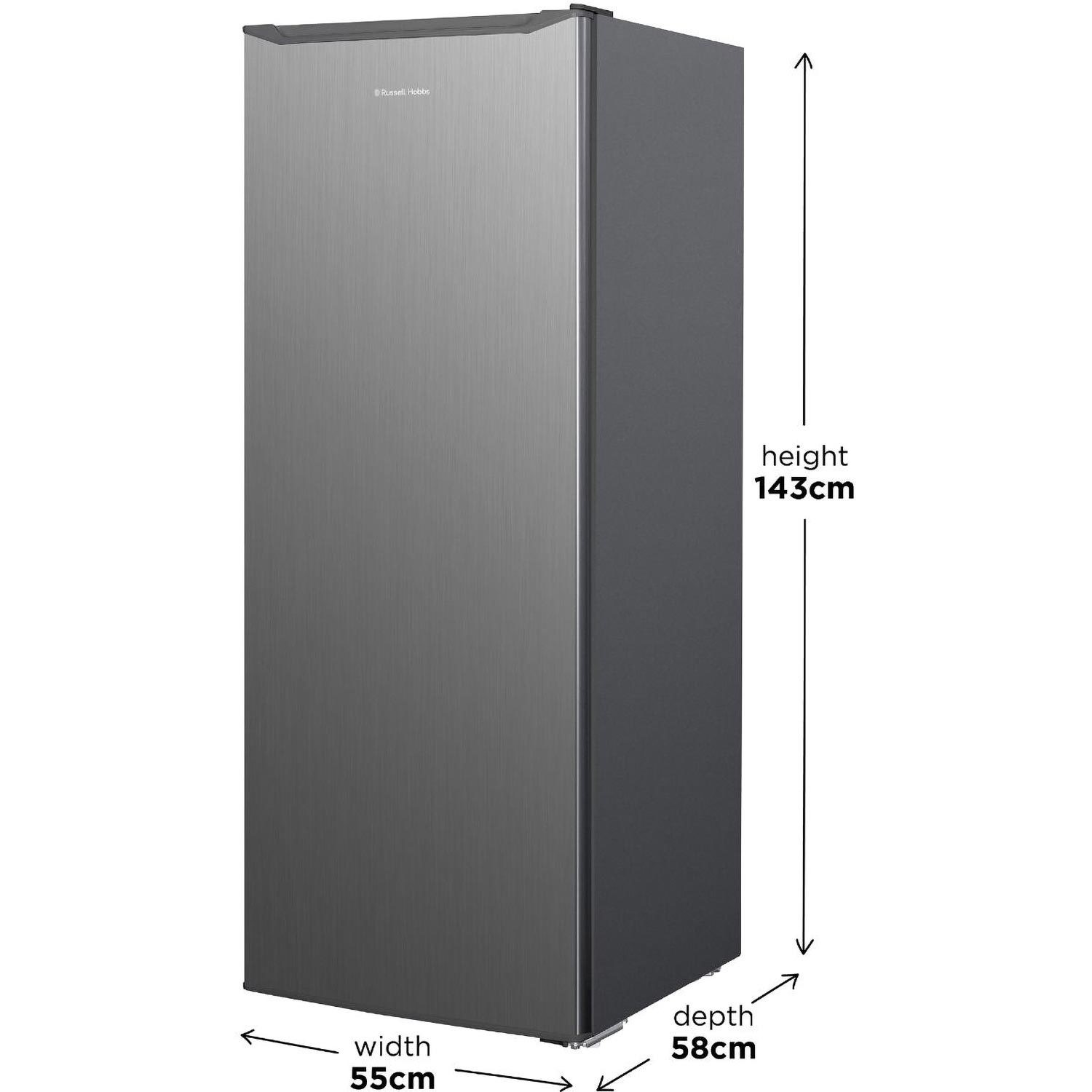 Russell Hobbs 243 Litre Freestanding Larder Fridge Stainless Steel