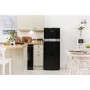 GRADE A1 - Russell Hobbs RH55TMFF143B 55cm Wide Top Mount Freestanding Fridge Freezer - Black