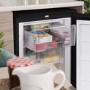 Russell Hobbs 83 Litres Under Counter Freestanding Freezer - Black