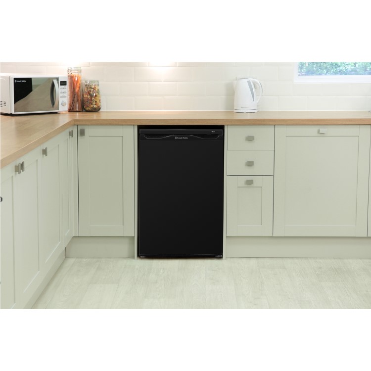 Russell Hobbs RHUCFZ55B Freestanding 55 cm Wide Undercounter Freezer - Black