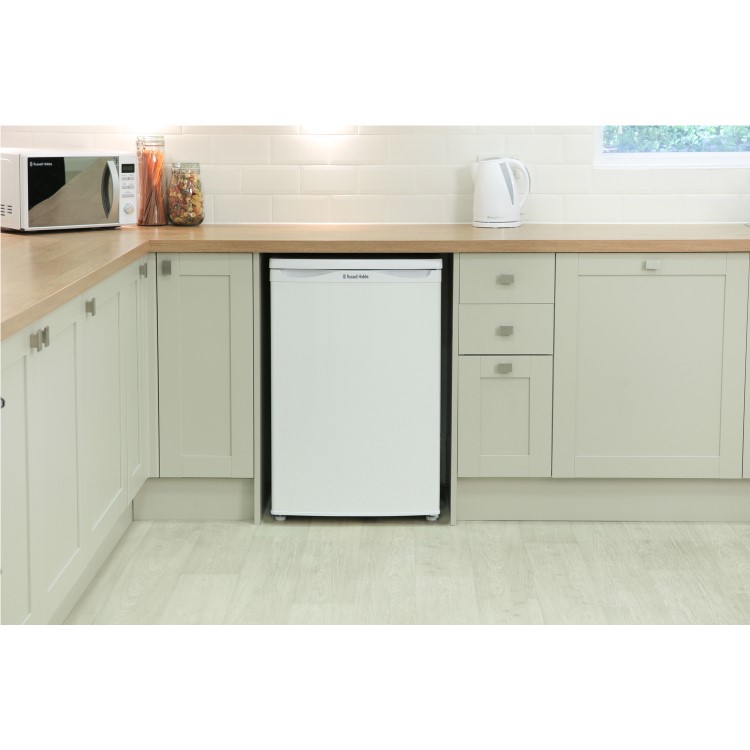 Russell Hobbs RHUCLF55B 55cm Undercounter Larder Fridge - White