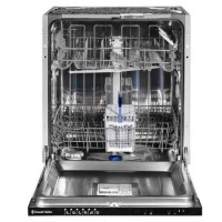 Russell Hobbs Integrated Dishwasher - Silver Black control panel