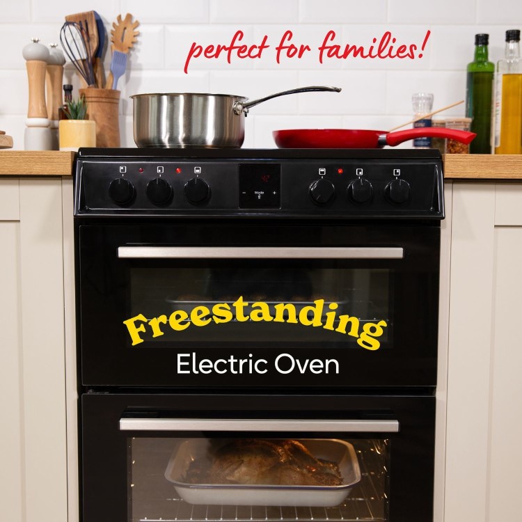 Russell Hobbs 60cm Electric Cooker - Black