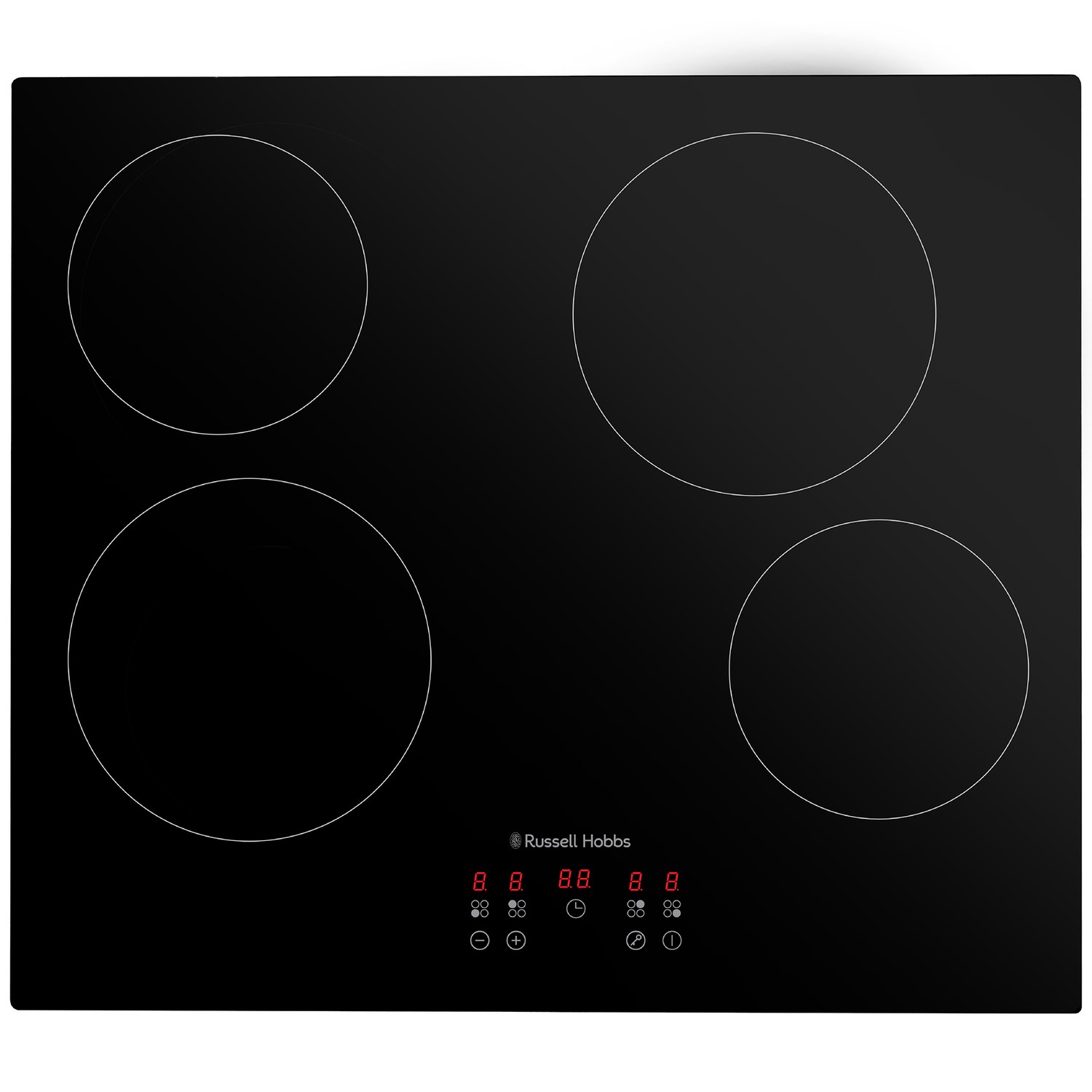 Russell Hobbs 59Cm 4 Zone Ceramic Hob RH60EH413B
