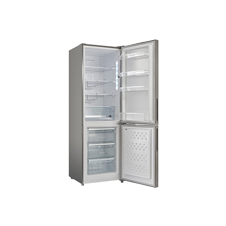 Russell Hobbs RH60FF186SS 60cm Wide 186cm High Total No Frost Fridge Freezer - Stainless Steel