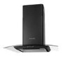 Russell Hobbs 60cm Curved Glass Chimney Cooker Hood - Black