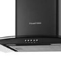 Russell Hobbs 60cm Curved Glass Chimney Cooker Hood - Black