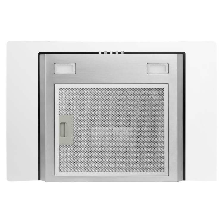 Russell Hobbs 60cm Curved Glass Chimney Cooker Hood - Stainless Steel