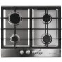 Russell Hobbs RH60GH402SS Stainless Steel 59cm Wide 4 Burner Gas Hob