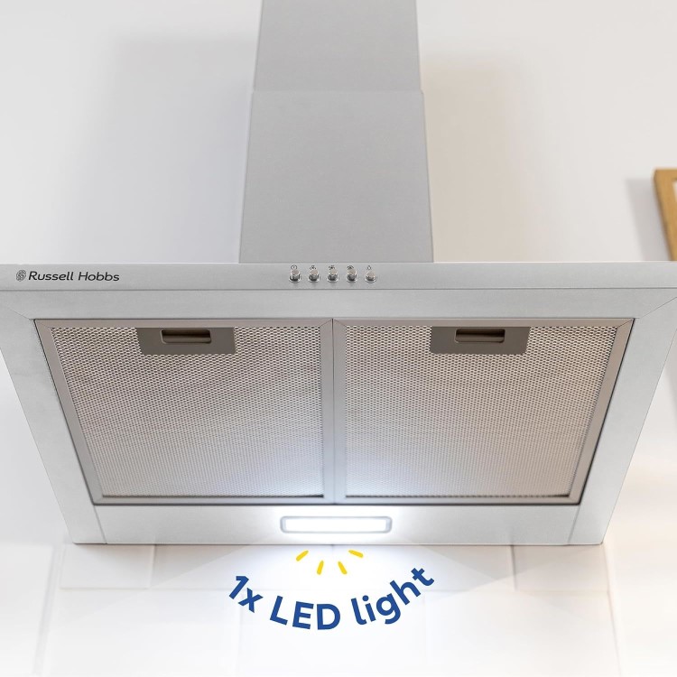 Russell Hobbs 60cm Chimney Cooker Hood - Stainless Steel