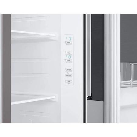 Samsung 628 Litre Side-By-Side American Fridge Freezer - Silver