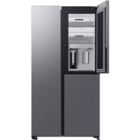 Samsung 645 Litre Side-By-Side American Fridge Freezer With Beverage Centre  - Silver