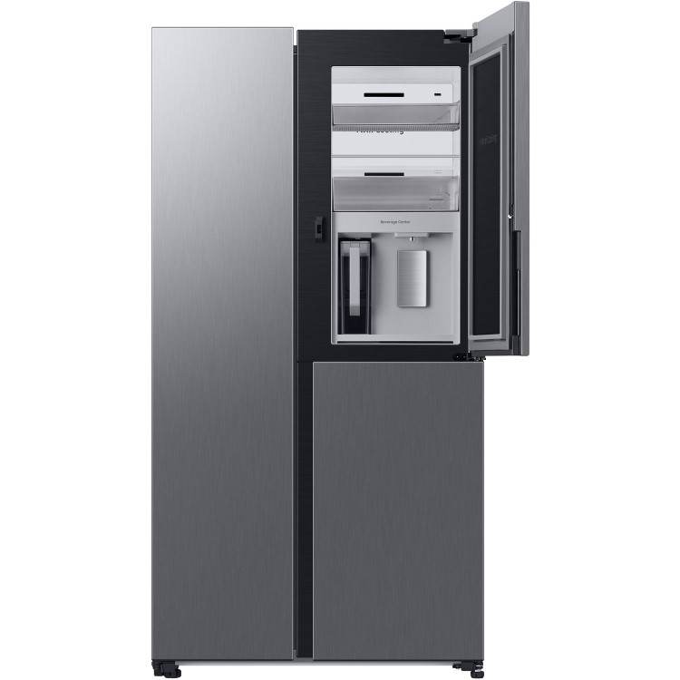 Samsung 645 Litre Side-By-Side American Fridge Freezer With Beverage Centre  - Silver