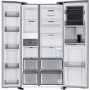 Samsung 645 Litre Side-By-Side American Fridge Freezer With Beverage Centre  - Silver