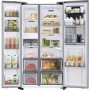 Samsung 645 Litre Side-By-Side American Fridge Freezer With Beverage Centre  - Silver