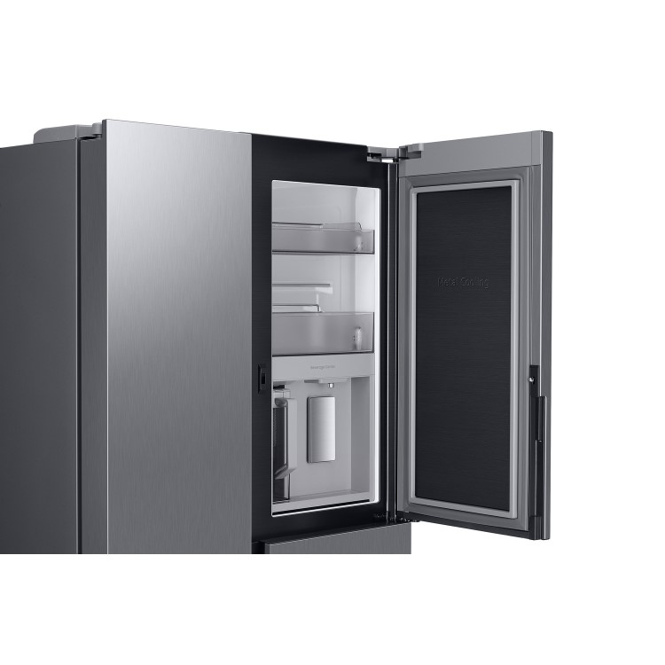 Samsung 645 Litre Side-By-Side American Fridge Freezer With Beverage Centre  - Silver