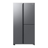 Samsung 645 Litre Side-By-Side American Fridge Freezer - Silver