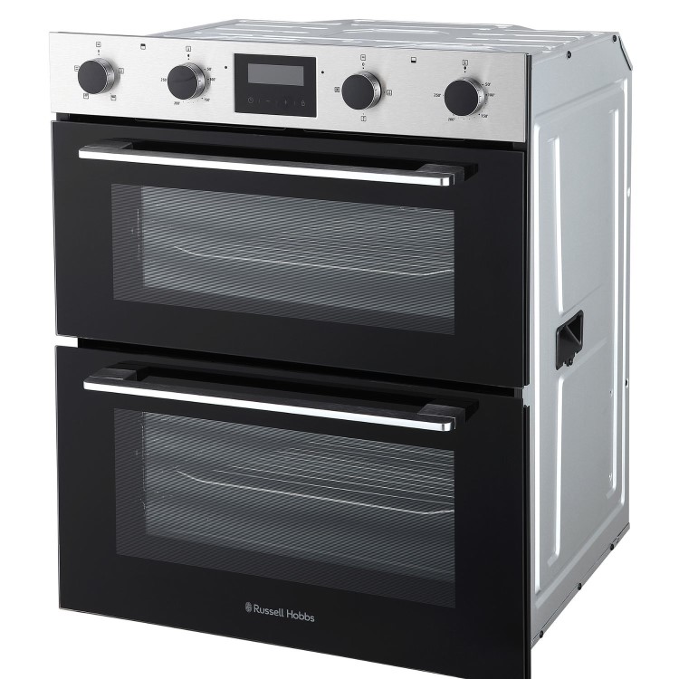 Russell Hobbs RH72DEO1002SS01 Built Under Electric Double Oven - Stainless Steel