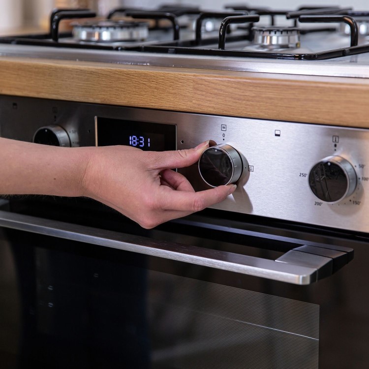 Russell Hobbs RH72DEO1002SS01 Built Under Electric Double Oven - Stainless Steel