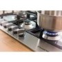 Russell Hobbs RH75GH601SS Stainless Steel 75cm Wide 5 Burner Gas Hob

