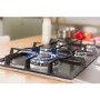 Russell Hobbs RH75GH601SS Stainless Steel 75cm Wide 5 Burner Gas Hob

