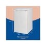 Russell Hobbs 91 Litre Freestanding Undercounter Freezer - White