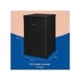 Russell Hobbs 127 Litre Freestanding Under Counter Fridge - Black