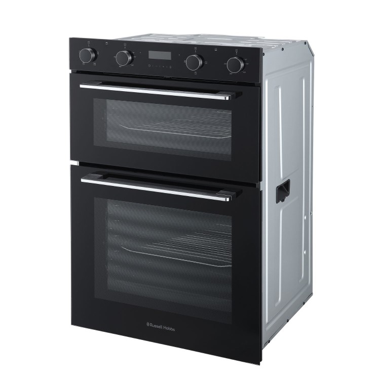Russell Hobbs Built-In Electric Double Oven - Black