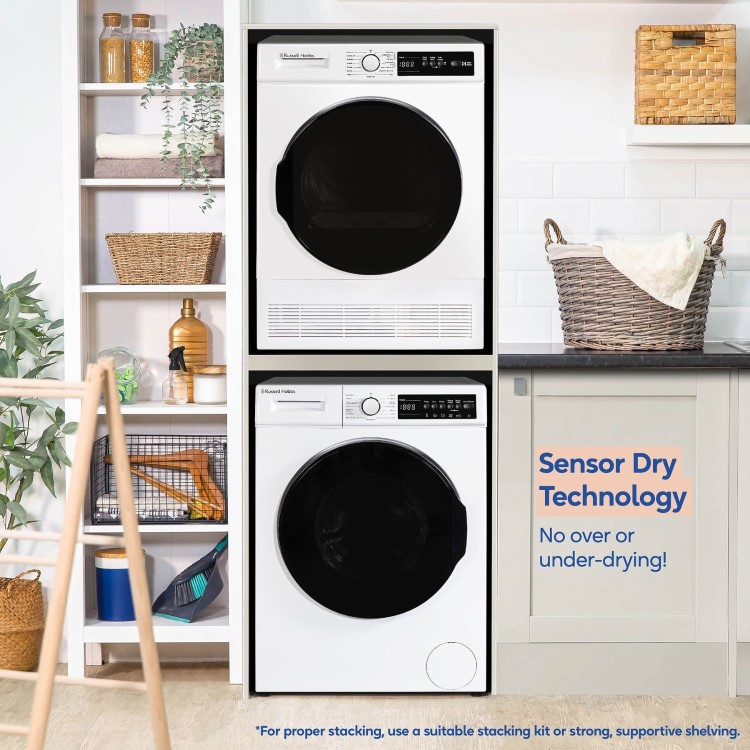 Russell Hobbs 11 Series 8kg Condenser Tumble Dryer - White