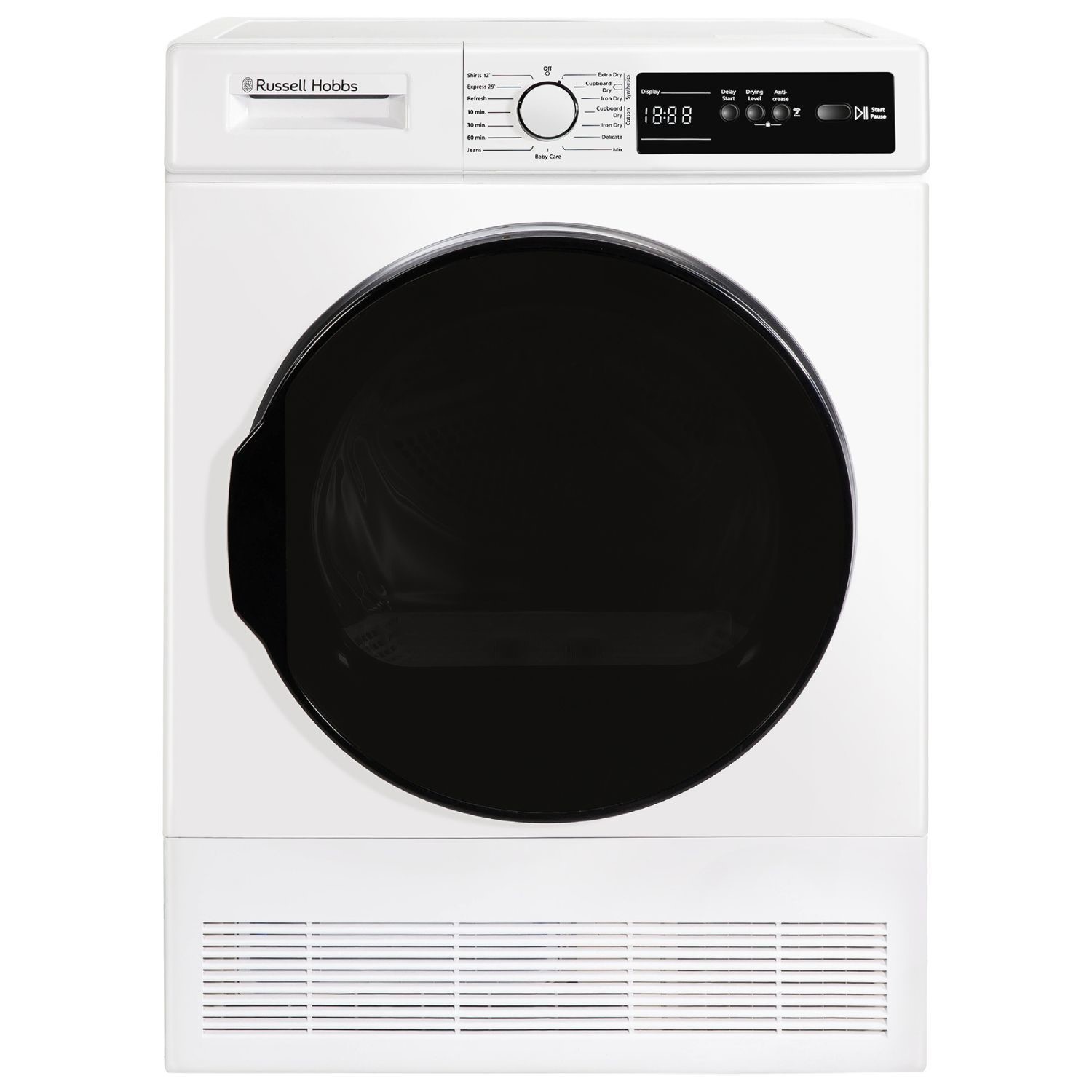 Russell Hobbs 11 Series 8Kg Condenser Tumble Dryer Sensor Dry  RH8CTD111W
