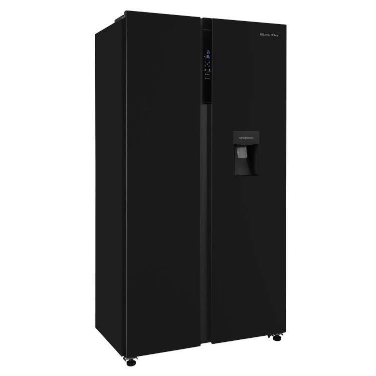Russell Hobbs 439 Litre Side-By-Side American Fridge Freezer - Black