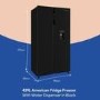 Russell Hobbs 439 Litre Side-By-Side American Fridge Freezer - Black