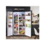 Russell Hobbs 442 Litre Side-By-Side American Fridge Freezer - Black