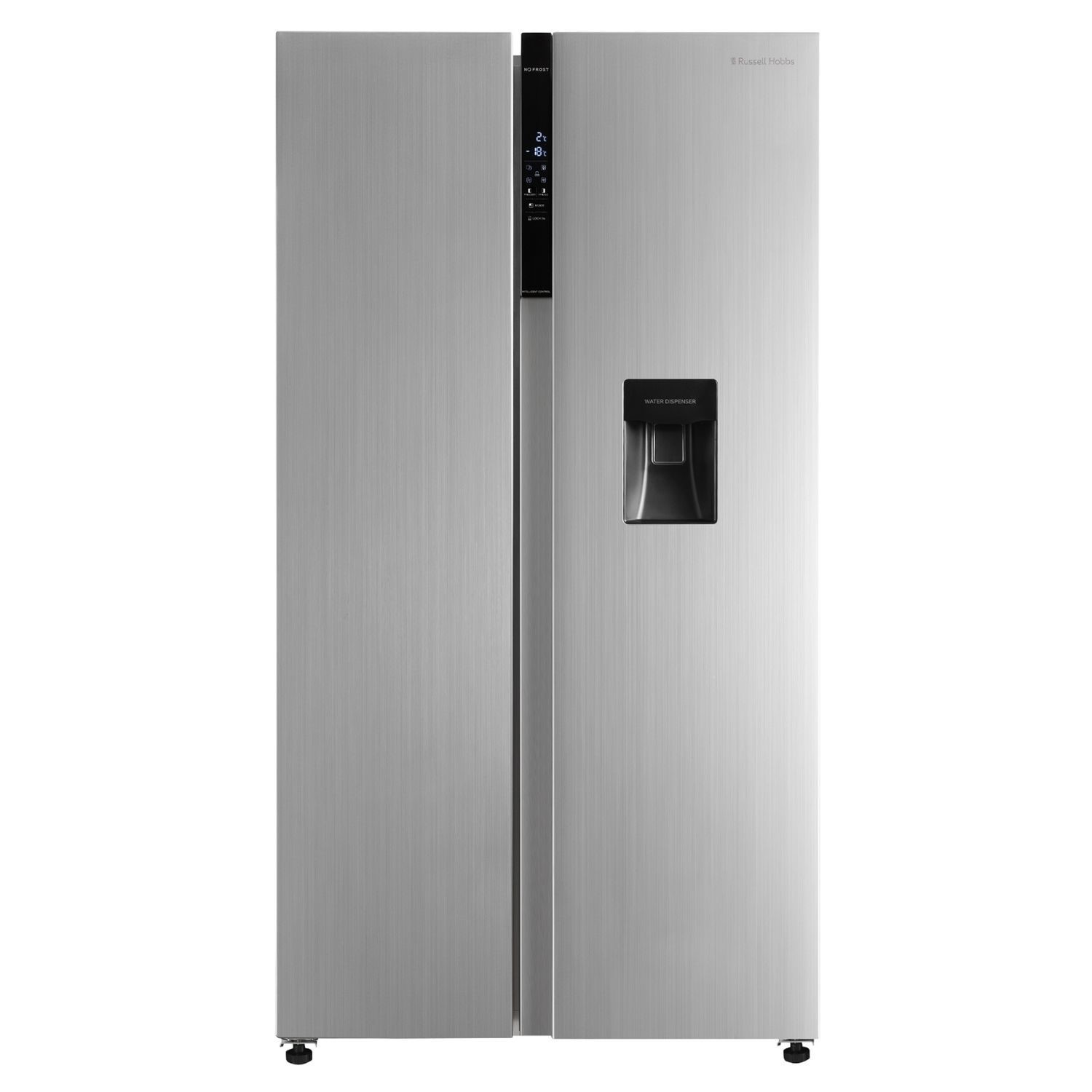 439 Litre Side Side American Fridge Freezer Stainless Steel