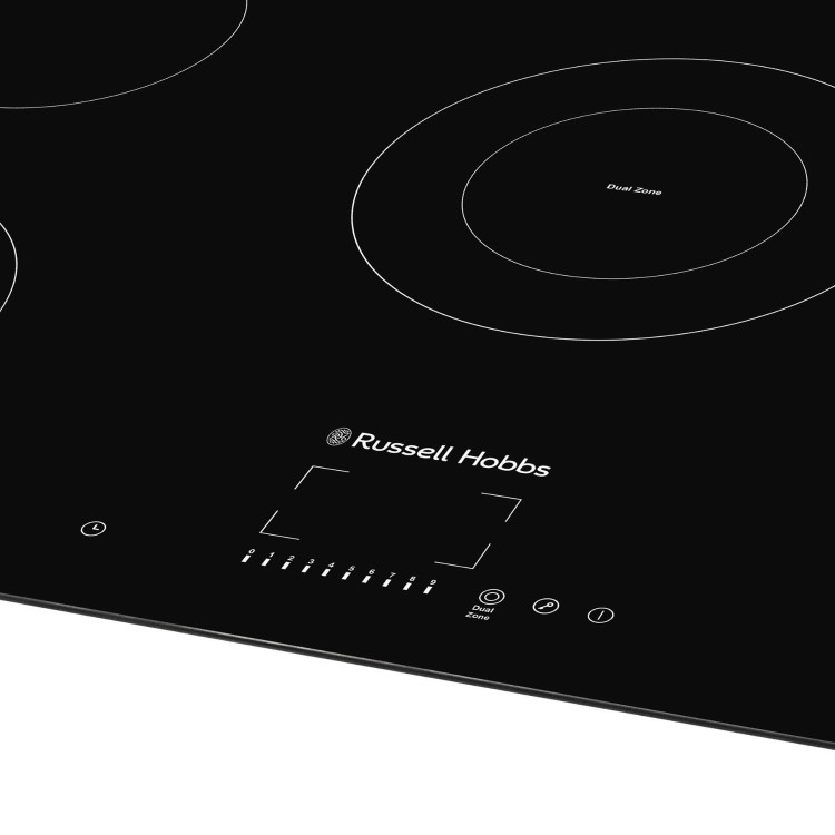Russell Hobbs 90cm 5 Zone Electric Hob - Black