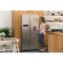 Russell Hobbs RH90FF176SS-WD 90cm Wide 179cm High American Style Fridge Freezer With Water Dispenser