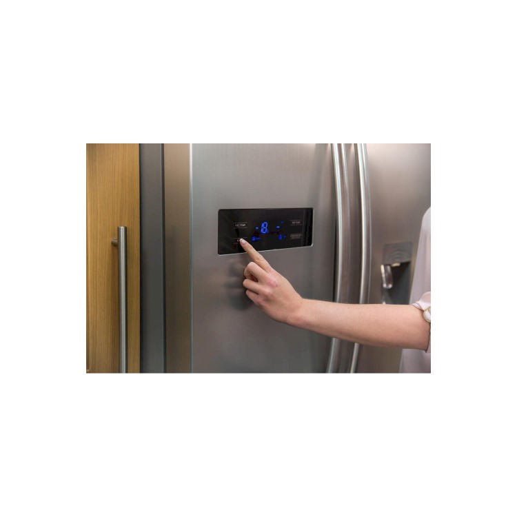 Russell Hobbs RH90FF176SS-WD 90cm Wide 179cm High American Style Fridge Freezer With Water Dispenser