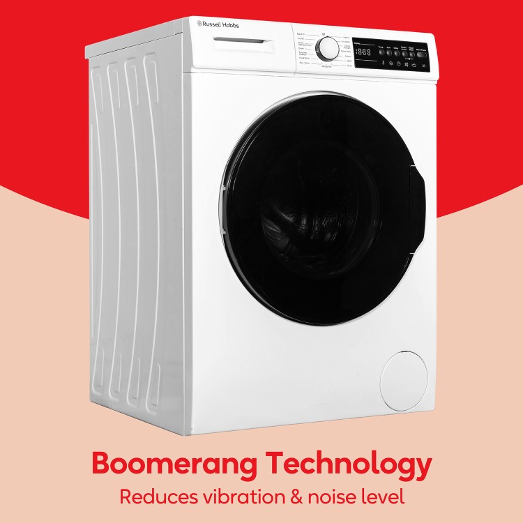 Russell Hobbs 9kg 1400rpm Washing Machine - White