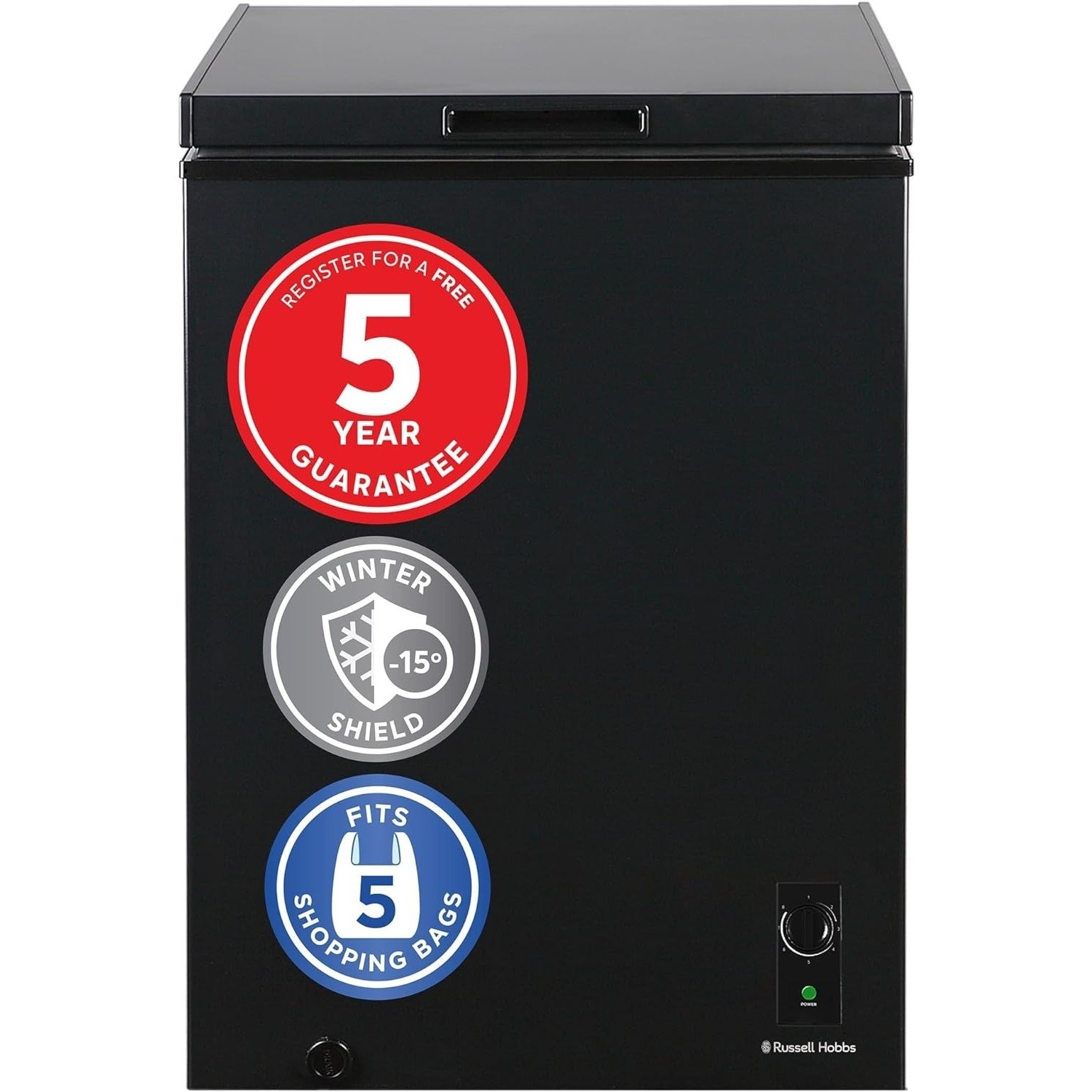 Russell Hobbs Rh99Cf0E1B 99L Compact Chest Freezer - Image 5