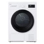 LG A10 Series 8kg Heat Pump Tumble Dryer - White