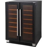 Russell Hobbs RHBI36DZWC2 36 Bottle Dual Zone Wine Cooler - Black