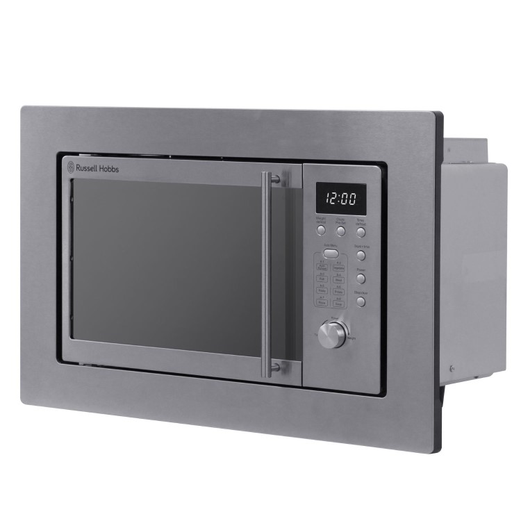 Russell Hobbs Built-In 800W Microwave - Stainless Steel