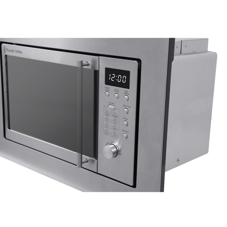 Russell Hobbs Built-In 800W Microwave - Stainless Steel