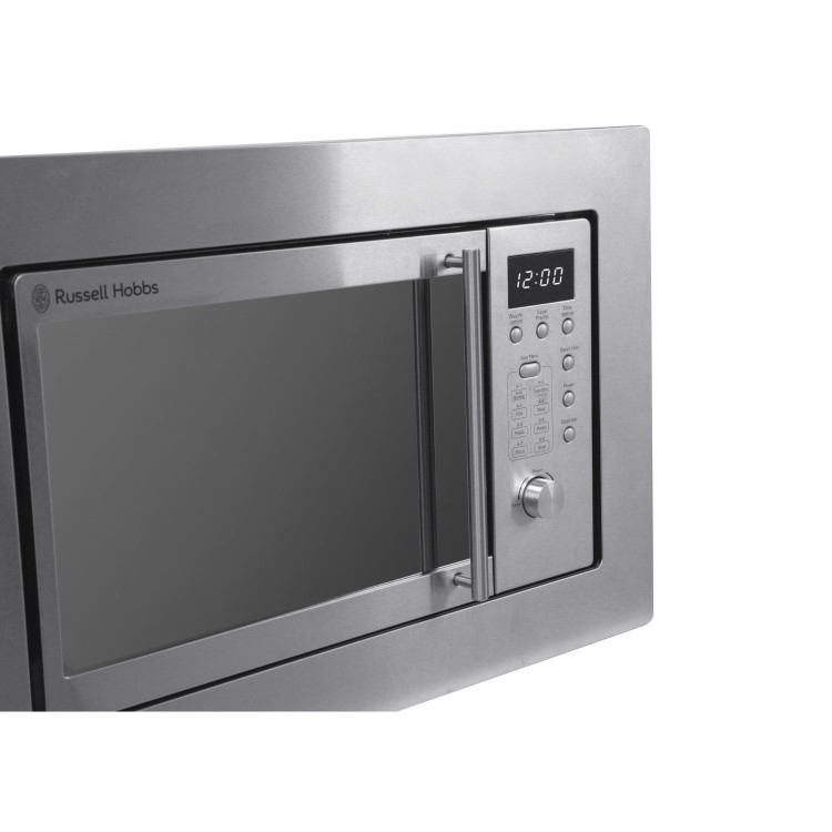 Russell Hobbs Built-In 800W Microwave - Stainless Steel