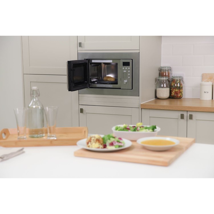 Russell Hobbs 20L Freestanding Digital Microwave - Stainless Steel